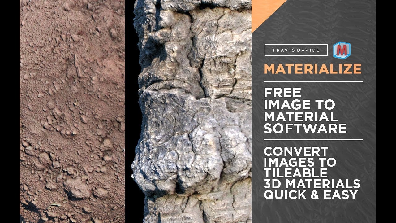 Materialize — БЕСПЛАТНЫЙ ИНСТРУМЕНТ — быстро и легко преобразуйте изображения в 3D-материалы, кот...