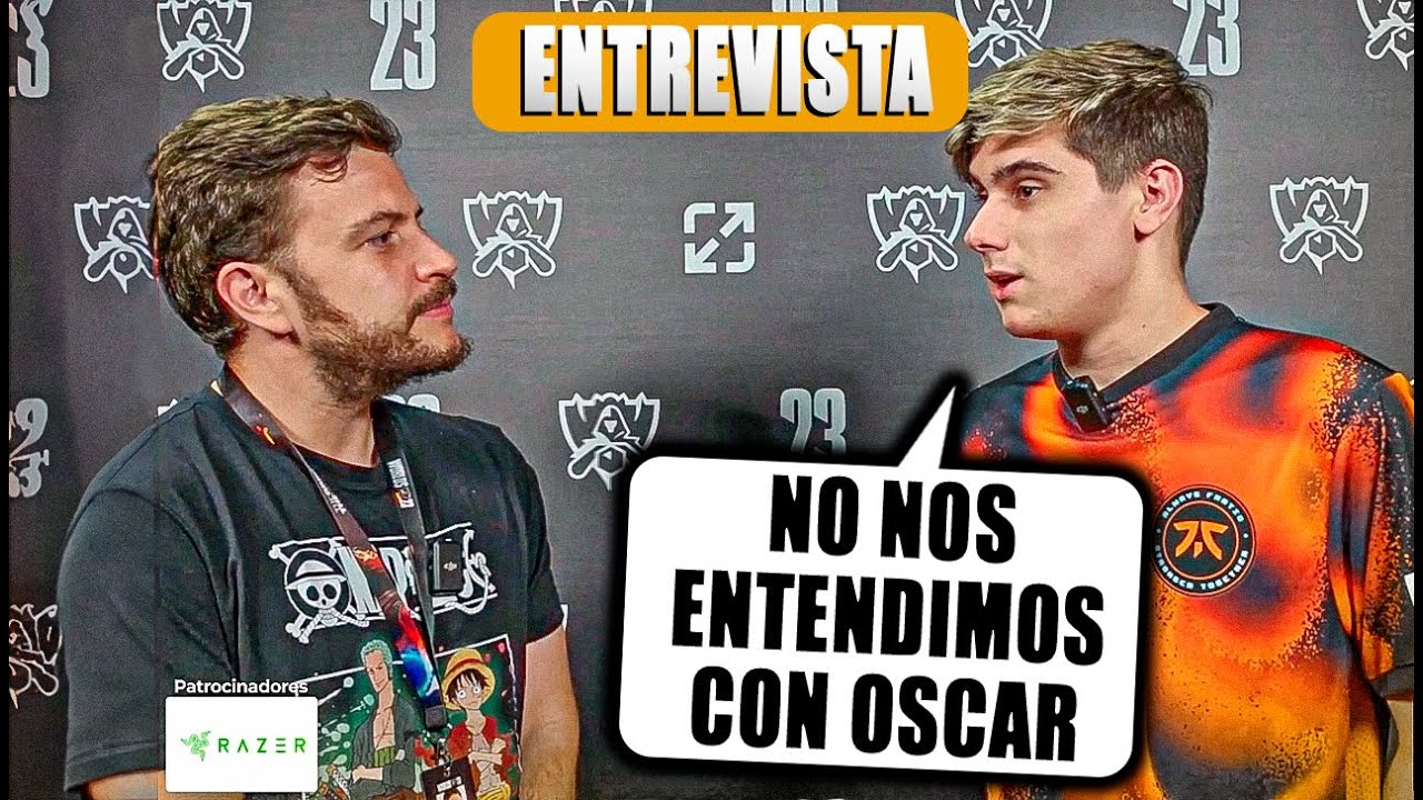 ENTREVISTA A RAZORK TRAS LA DERROTA DE FNATIC VS LNG ESPORTS WORLDS 2023