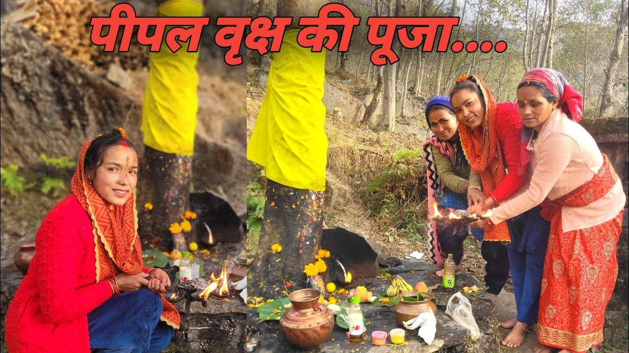 माघ महीने के पहले शनिवार को मैं गई पीपल वृक्ष को जल चढ़ाने ||Deepa Uttarakhandi ||