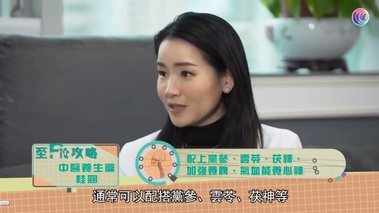 有線電視《Fit 開有條路》 楊明霞醫師分享：龍眼肉有何功效，是否人人都適合食用？