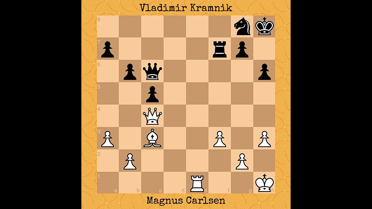 Magnus Carlsen vs Vladimir Kramnik | 20th Amber Tournament (Blindfold) (2011)