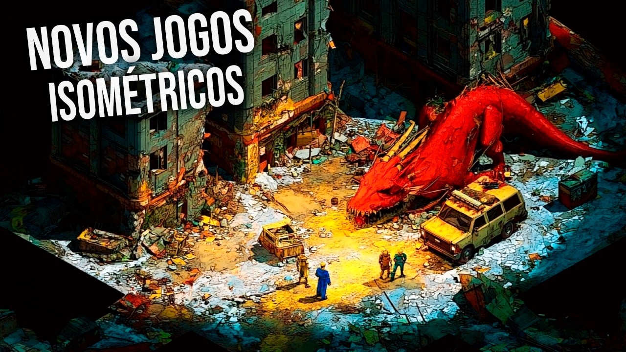 20 Jogos Isométricos Single Player MAIS ORIGINAIS de 2025 e 2026