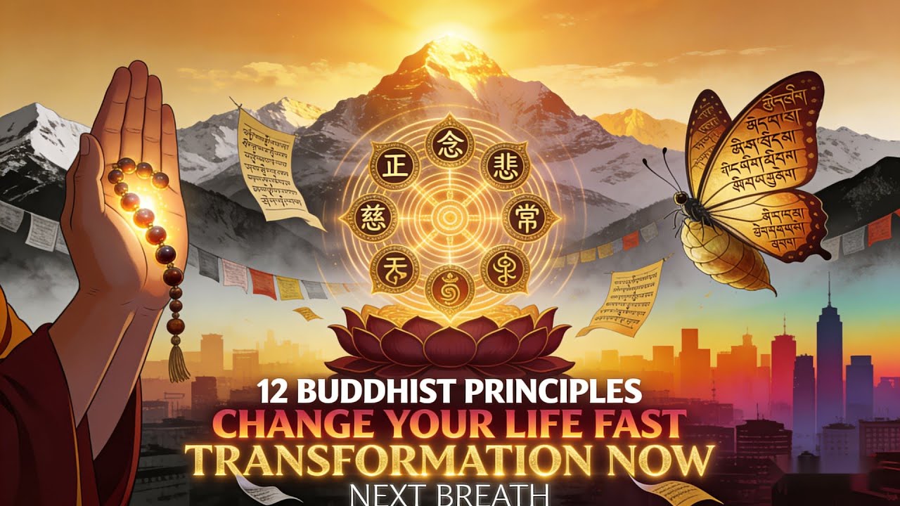 Twelve Buddhist Principles That Change Your Life Fast：What If Transformation Starts in the Next Brea