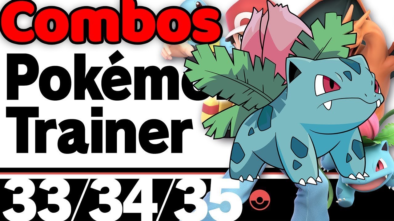Smash Ultimate Ivysaur Combos (Pokemon Trainer)