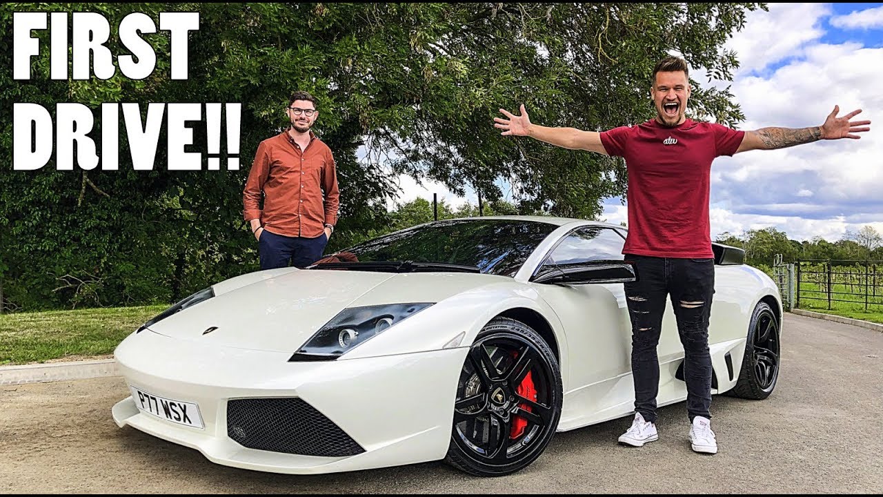 ПЕРВАЯ ЕЗДА: LAMBORGHINI MURCIELAGO моей мечты!!!