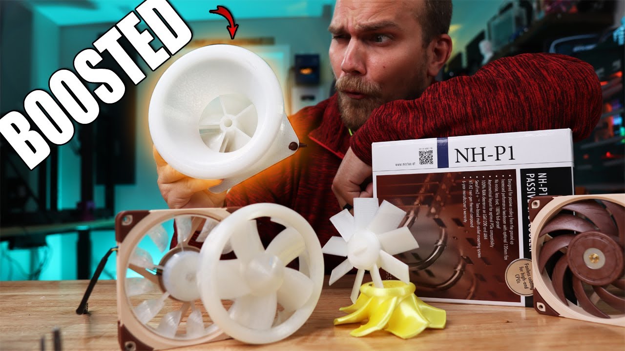 TURBOCHARGING the Noctua NH-P1 - Fan Showdown S3E1