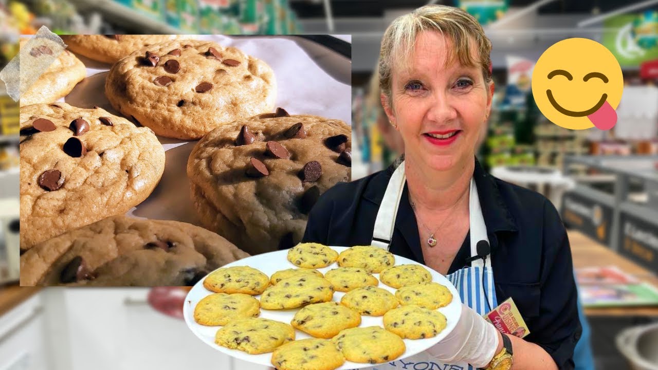 RECETTE des DÉLICIEUX COOKIES comme A LA BOULANGERIE