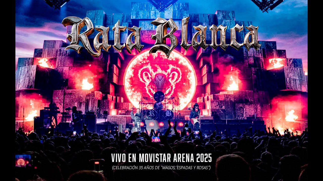 RATA BLANCA en vivo en Movistar Arena 2025 (Celebración 35 años de 