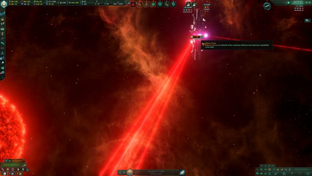 Stellaris ACOT - 2Billion Scourge Fleet vs Phanon Corps