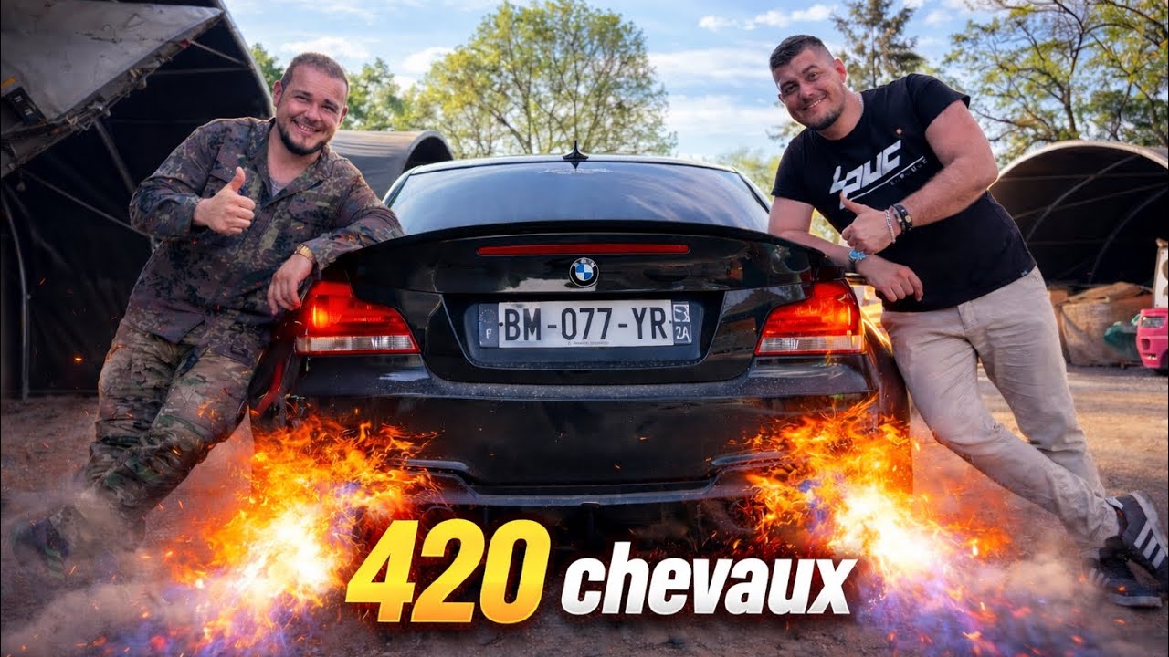 LA BOISERIE ME FILE LA BMW 1 M DE 420 ch ! ( Omg cet avion de chasse ! )