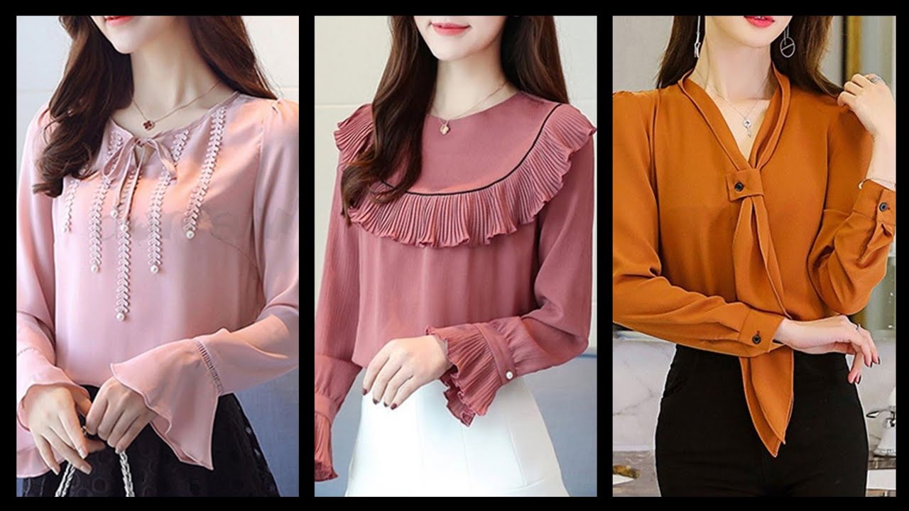 Best Women's Long Sleeve Blouses And Tunic Tops Ideas