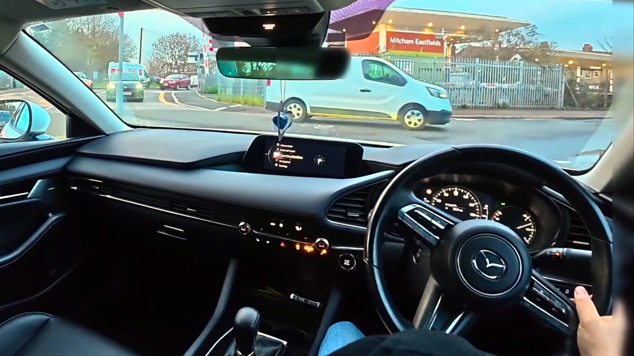 Relaxing South London Drive To Fall Asleep To | Mazda 3 ASMR Driving | 4 Wheel Reel