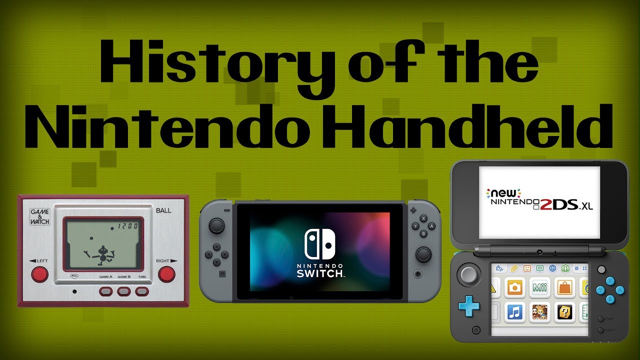 History of the Nintendo Handhelds (1980-2017) UPDATED!