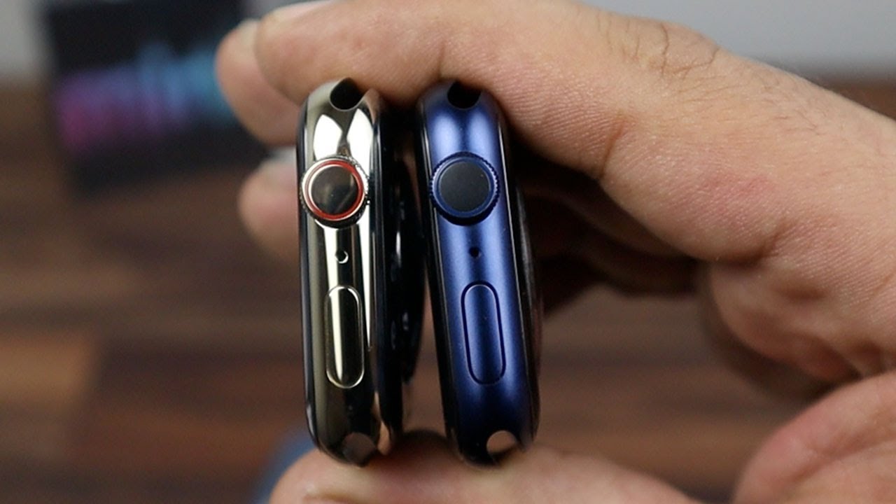 استعراض الاصدار الفخم من ساعة ابل Apple Watch 6 شريحة eSim