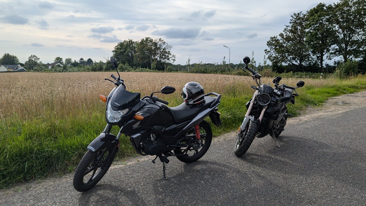 Honda CB125F & Zontes G1 125 der Schnuppertausch 😂 mit Andreas @andreasl-punkt #honda #zontes