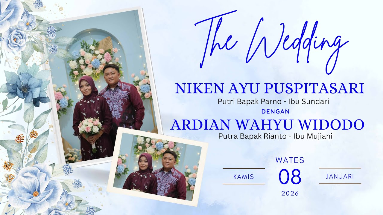 LIVE AVYRA MULTIMEDIA PRODUCTION//WEDDING NIKEN & ARDIAN//WATES 08 JANUARI 2026