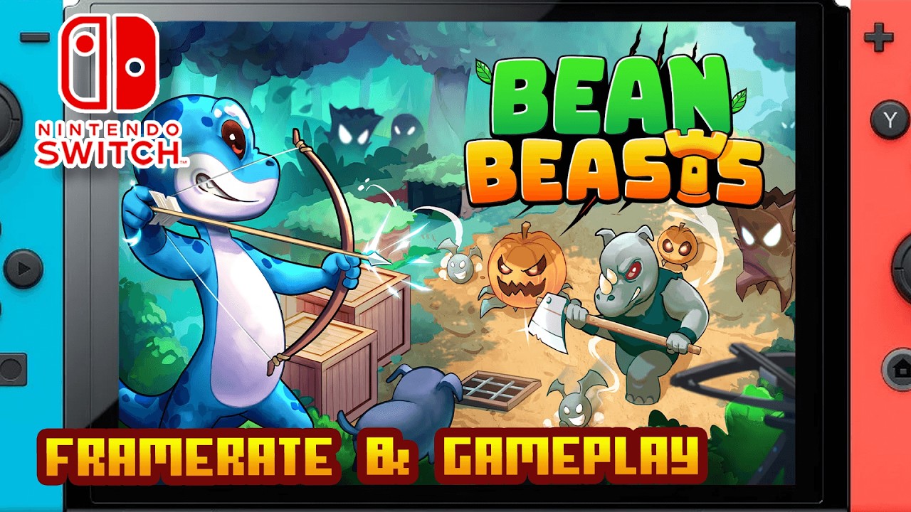 Bean Beasts - (Nintendo Switch 1) - Framerate & Gameplay - 4K
