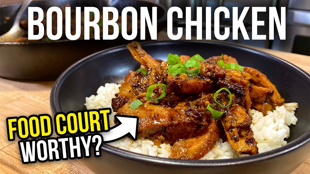 Can I Make This Better Than The Mall Food Court? | Bourbon Chicken Recipe