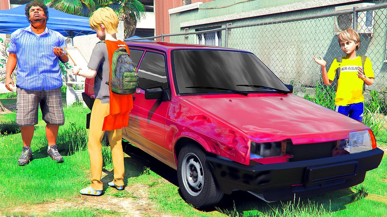 ЖИЗНЬ ПЕРЕКУПА В GTA 5 - ПЕРЕПРОДАЛ РАЗБИТУЮ ДЕВЯТКУ БОТАНИКУ ? ⚡ ГАРВИН