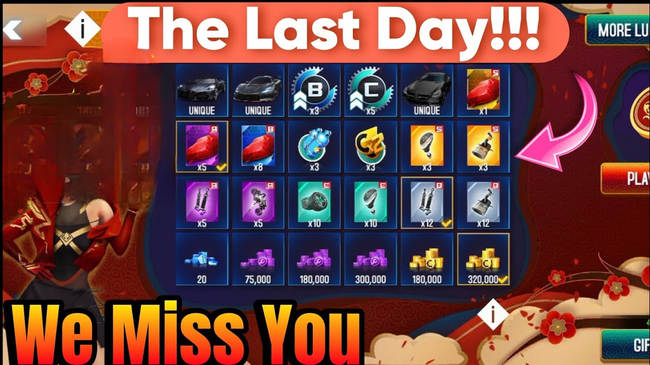 [ Asphalt 8 ] The *Last* Day!!! 😢 | Coin Rush Event Last Day | Asphalt 8 Airborne