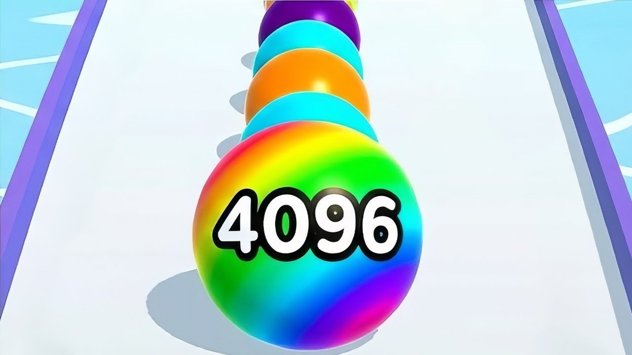 2048 Balls Infinity Number 1024m - All Levels Gameplay android ios ||Zombo gamer|| sve89b