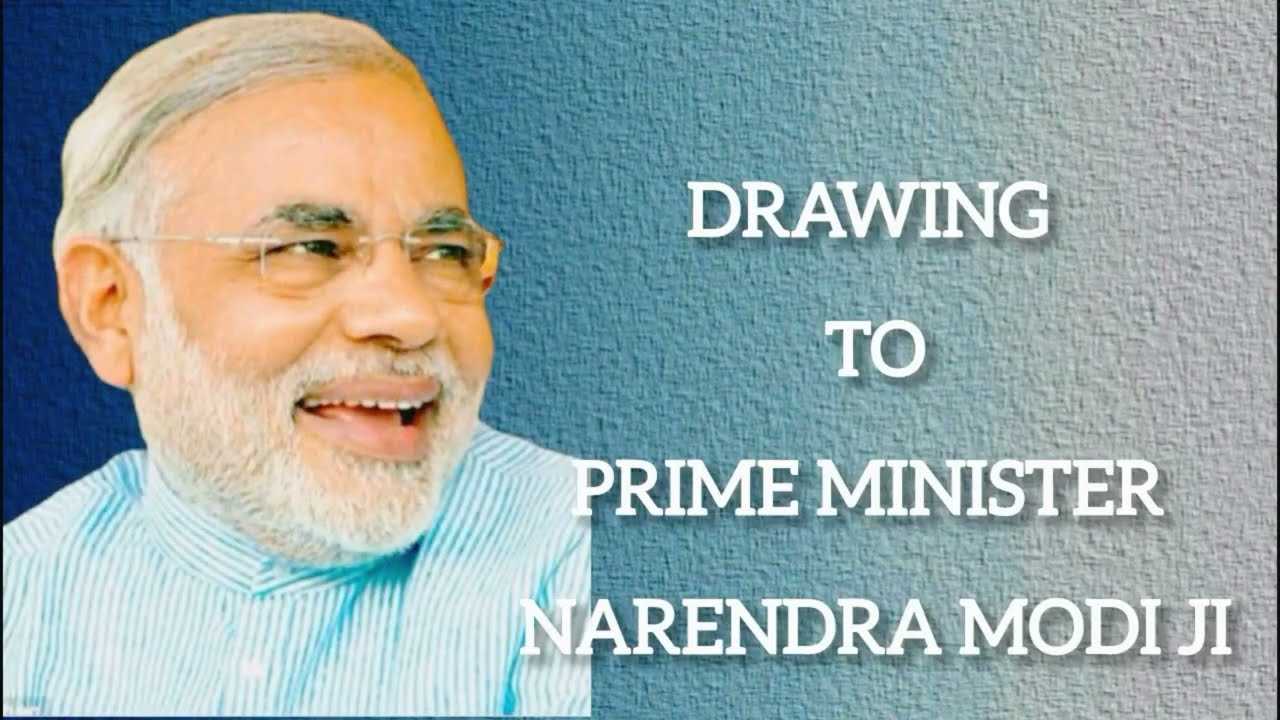 How to draw Narendra Modi ji, Narendra Modi Drawing, Colour pencil potrait, AK Vlogs 