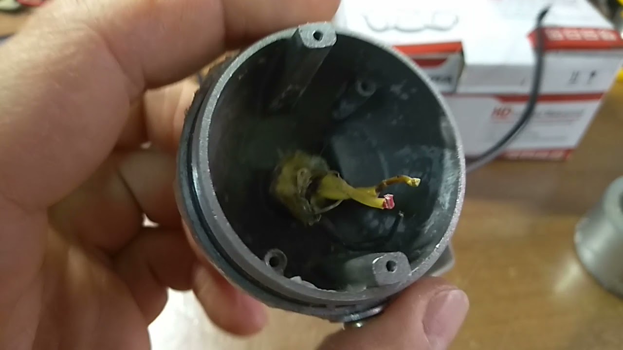 Прислали на ремонт подводную камеру с Иркутска.