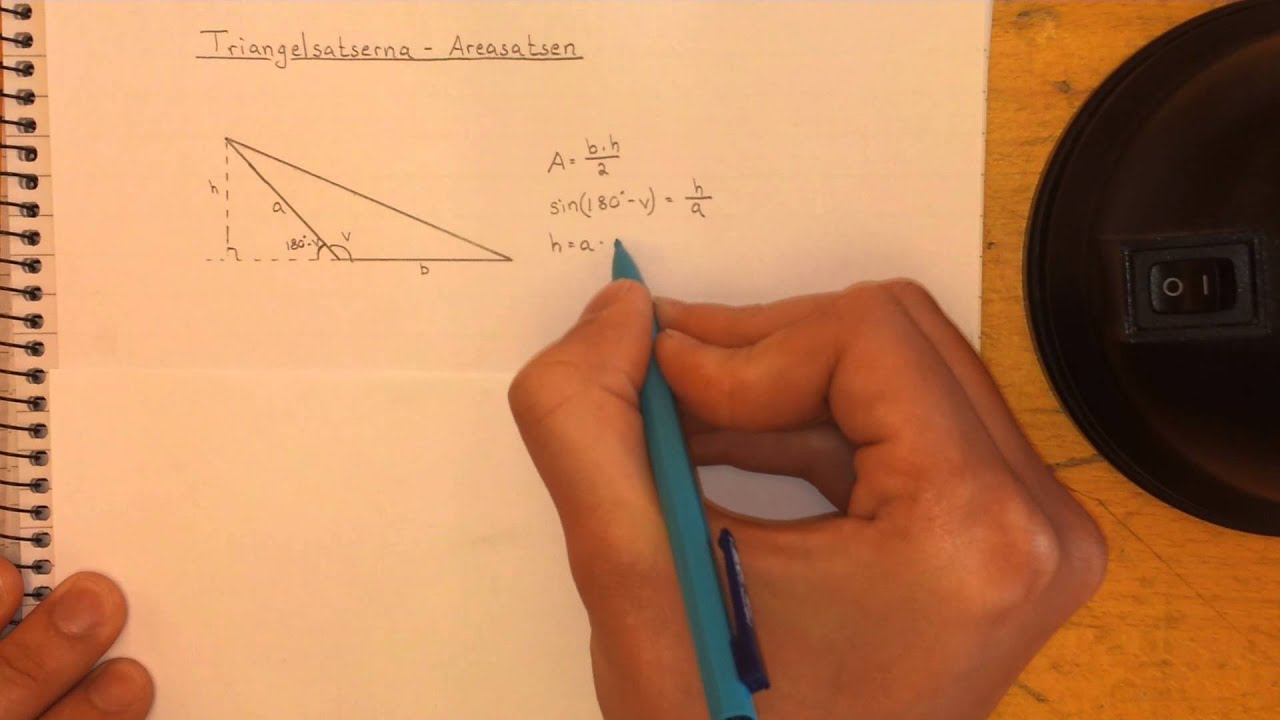 Ma3c Triangelsatserna - Areasatsen