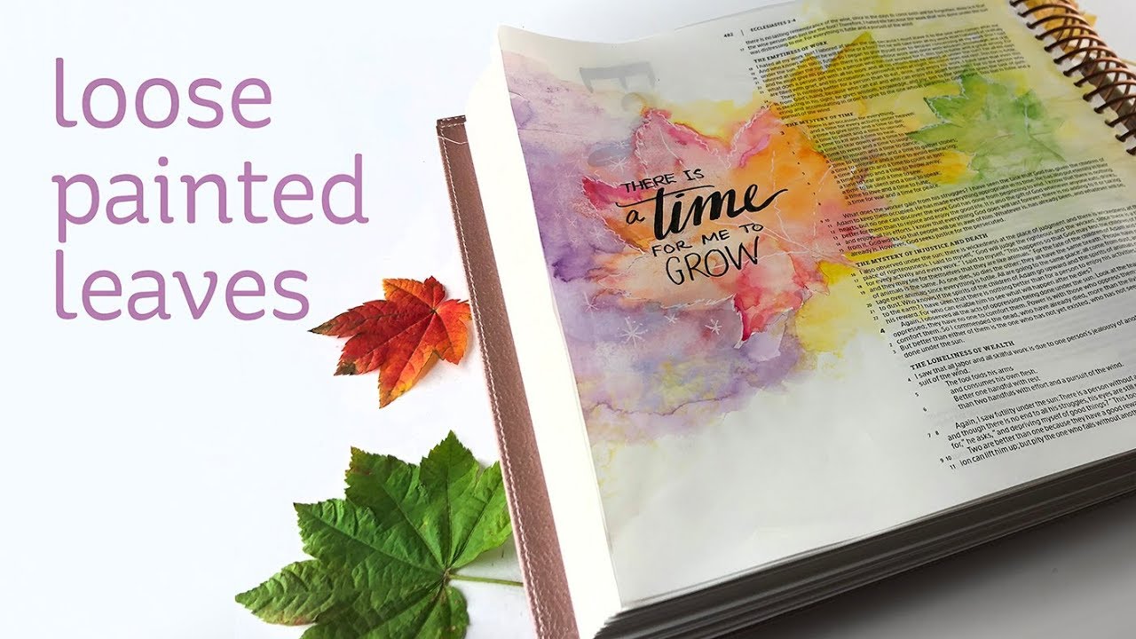 Bible Journaling: Ecclesiastes 3:1  - Seasons