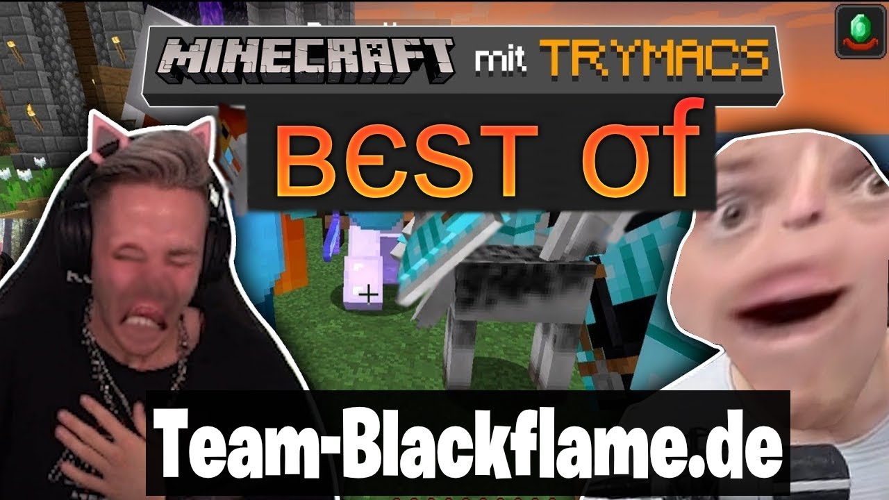 Trymacs try not to laugh ! Minecraft Best Of | Rewinside und Trymacs Best Of