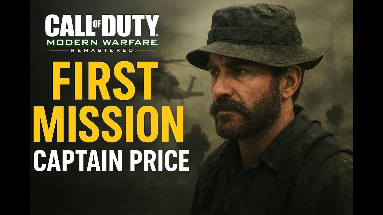 Call of Duty: Modern Warfare Remastered – First Mission with Captain Price | Full 4K Gameplay