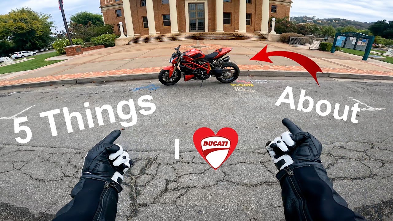 5 things I love about my Ducati Streetfighter 848