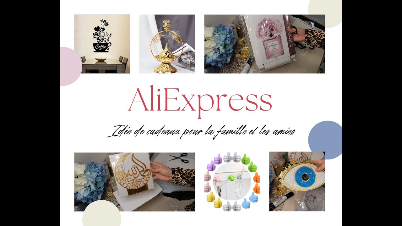 Mes achats chez AliExpress : décoration, cadeaux/ مشترياتي من AliExpress: ديكورات، هدايا