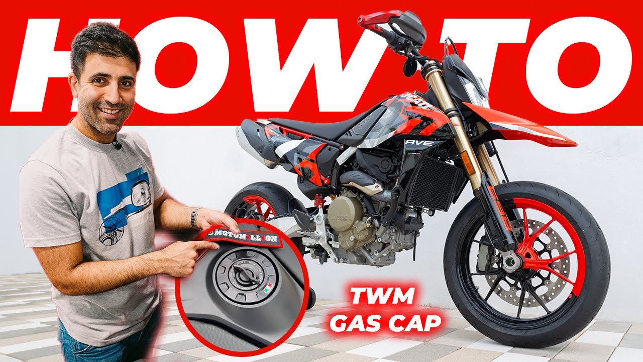 Ducati Hypermotard 698 RVE Mono TWM Fuel Cap Tutorial