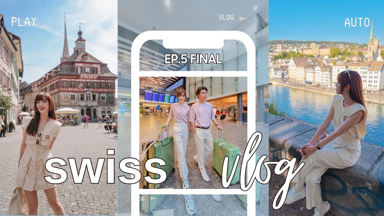 เที่ยว Zürich / Stein am Rhein เหมือนหลุดไปในหนังสือนิทาน 🇨🇭 Swiss Vlog EP.5
