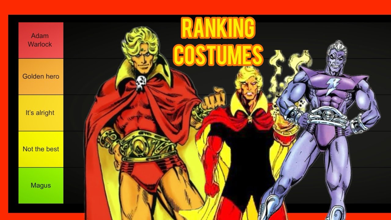 Ranking Adam Warlock Costumes