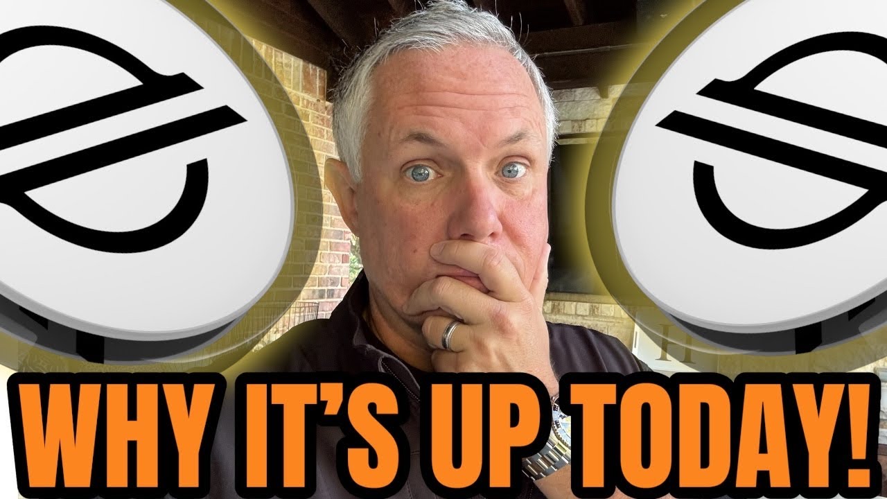 WHY XLM IS UP TODAY! THIS IMPACTS YOU AND YOUR XLM!
