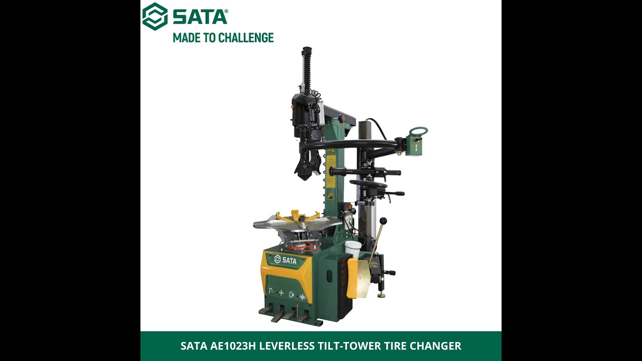 SATA AE1023H LEVERLESS TILT-TOWER TIRE CHANGER