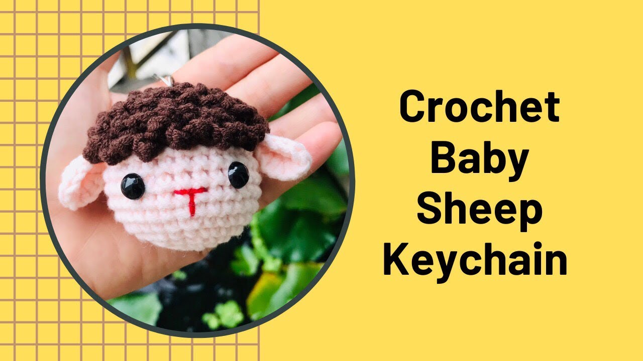 Baby Sheep Amigurumi Free Crochet Pattern For Beginners | Móc Bé Cừu #greenmamahandmade
