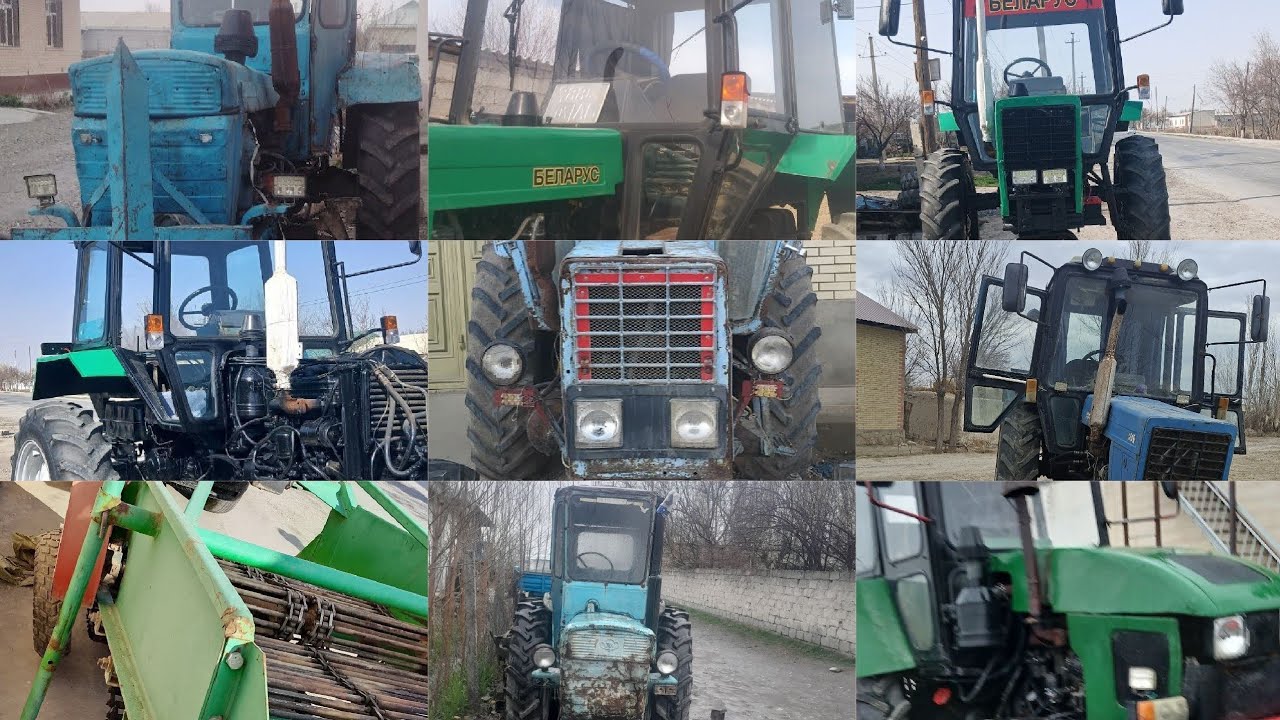 T28 t40 mtz80.1 mtz82.1 Belarus tilichka va boshqa traktor narxlari bilan tanishing 