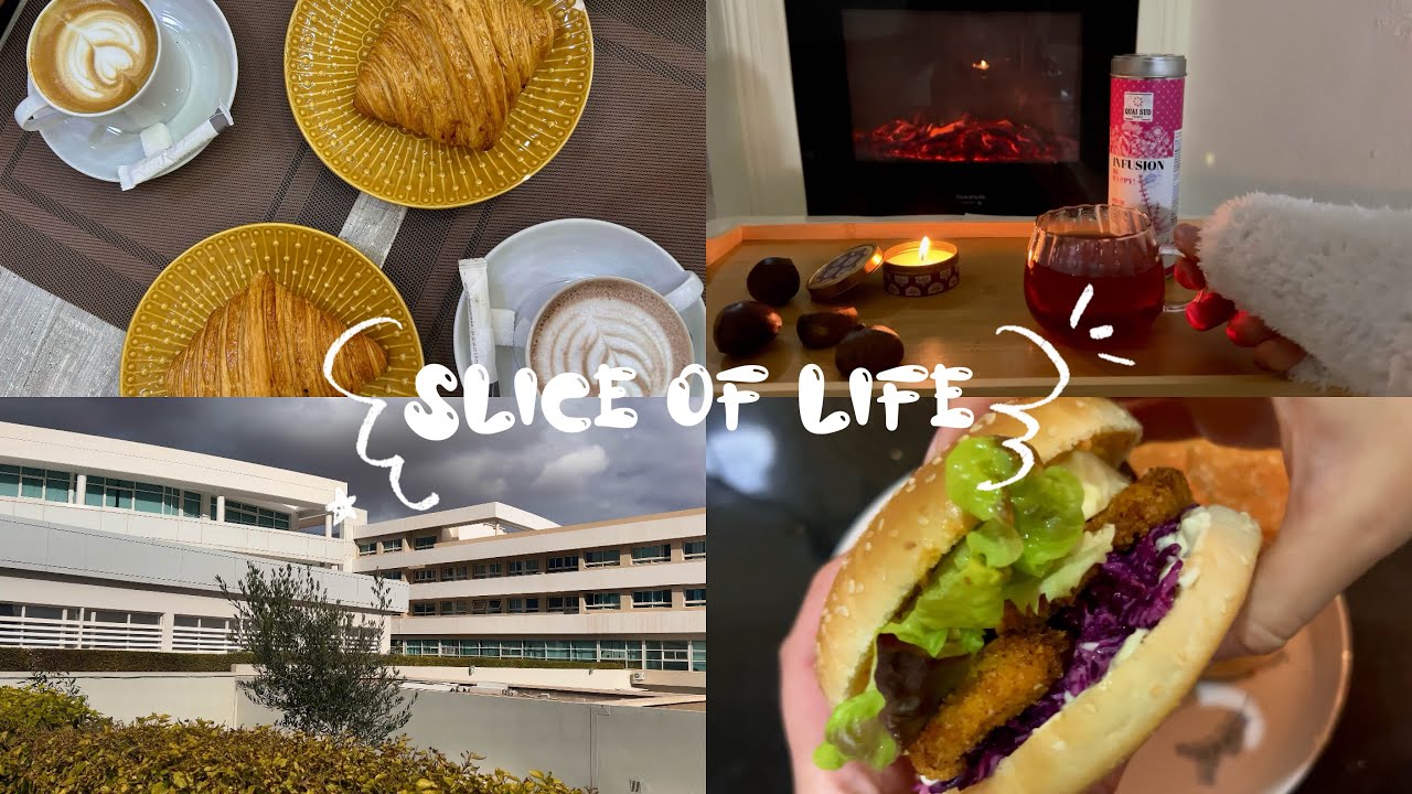 VLOG : slice of life, family gathering, cozy dinner, breakfast outside 🥐☕️🍽️