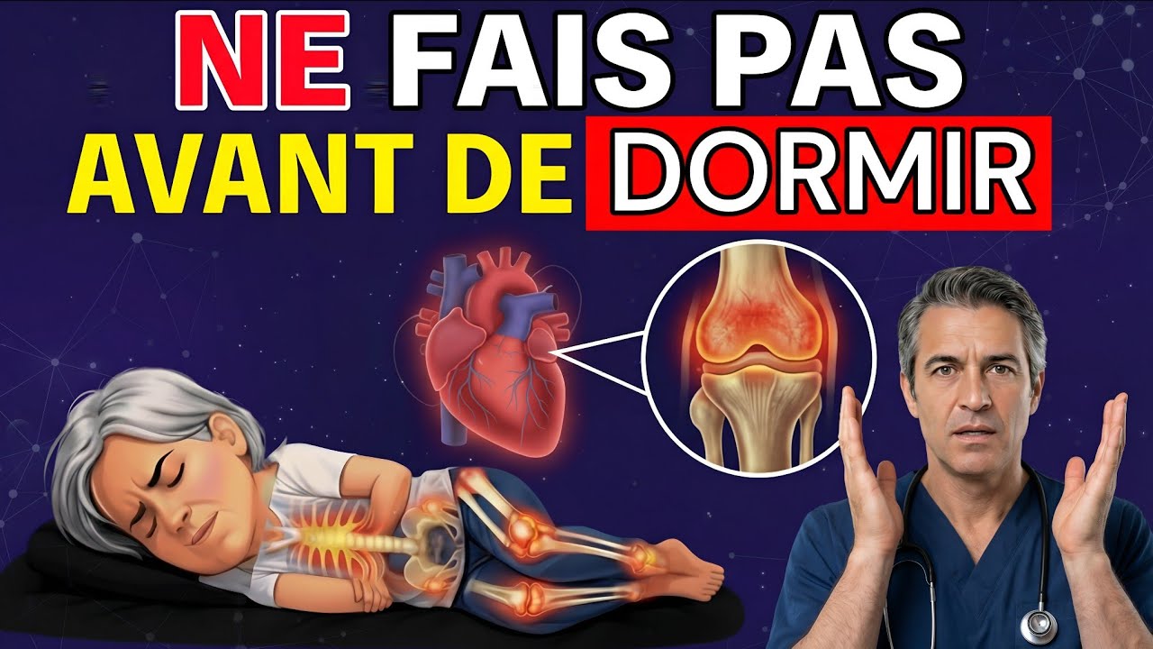 ⚠️ DANGER : Ces 7 Erreurs en Dormant Peuvent te TUER | Protocole Cardioprotecteur