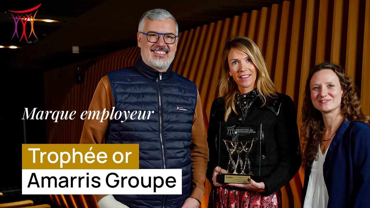 2023 - 14e Trophées MarCom « Stratégie de marque employeur » - Amarris Groupe