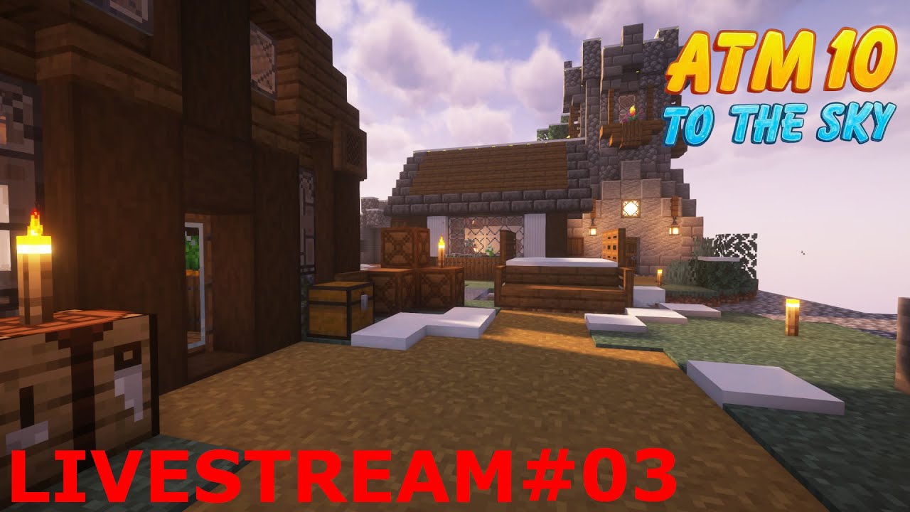 Weapon Upgrades - All The Mods 10 To The Sky - Livestream #3