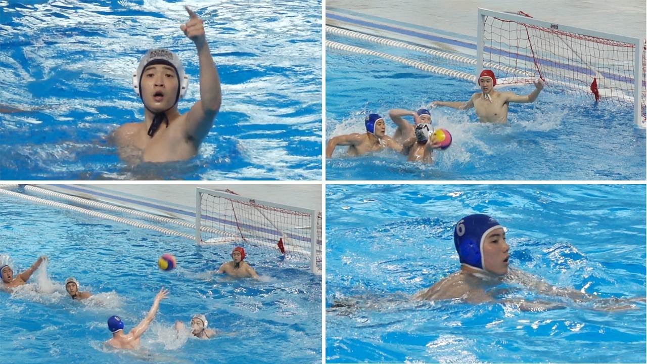 고등부 수구 경기 주요 장면 모음 서울체고 vs 강원체고 준결승