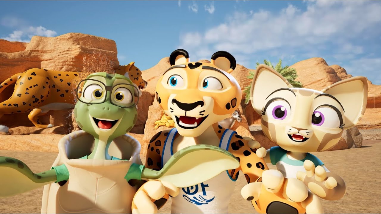 Introducing Our Mascots 🐆🐈🐢