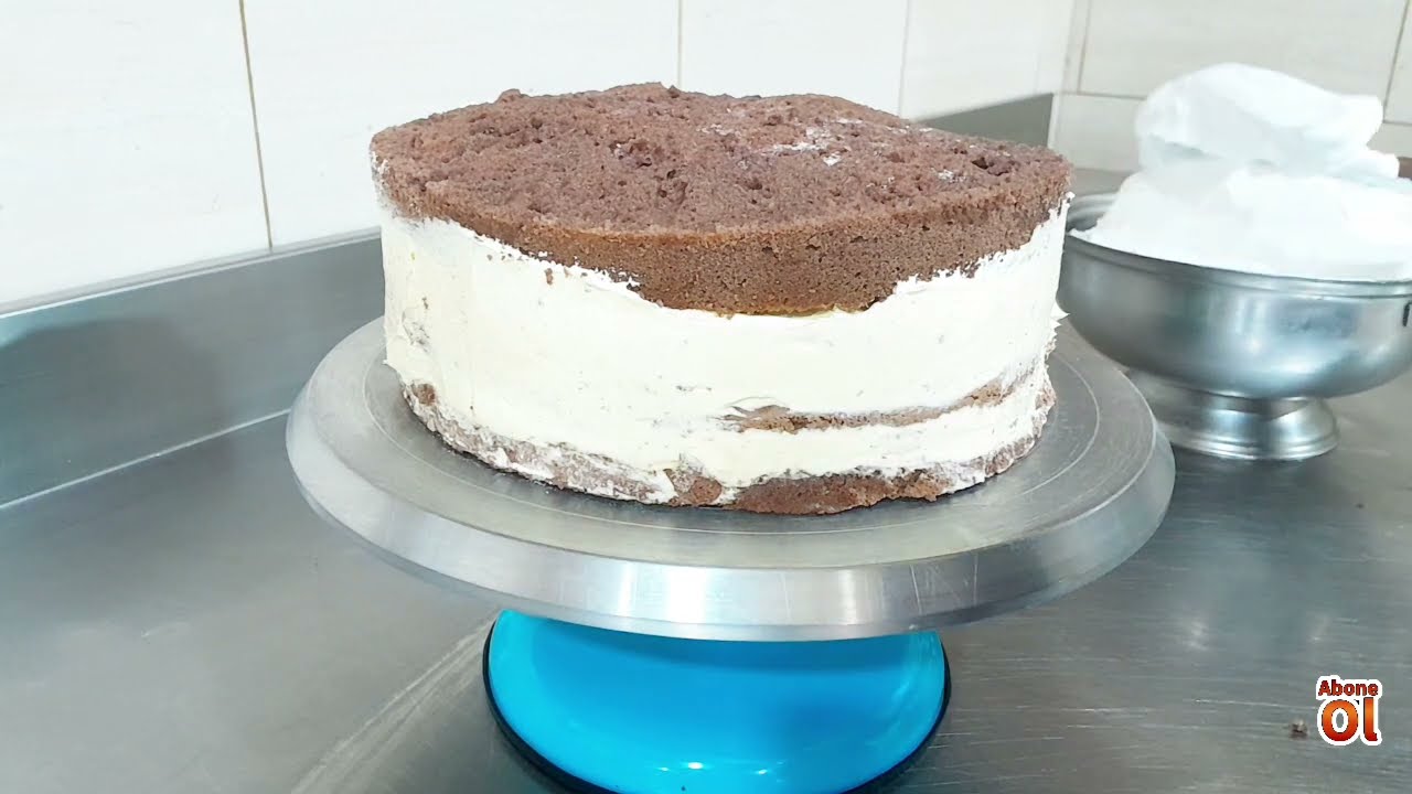 yaşpasta kremşantisi nasıl sıvanır?