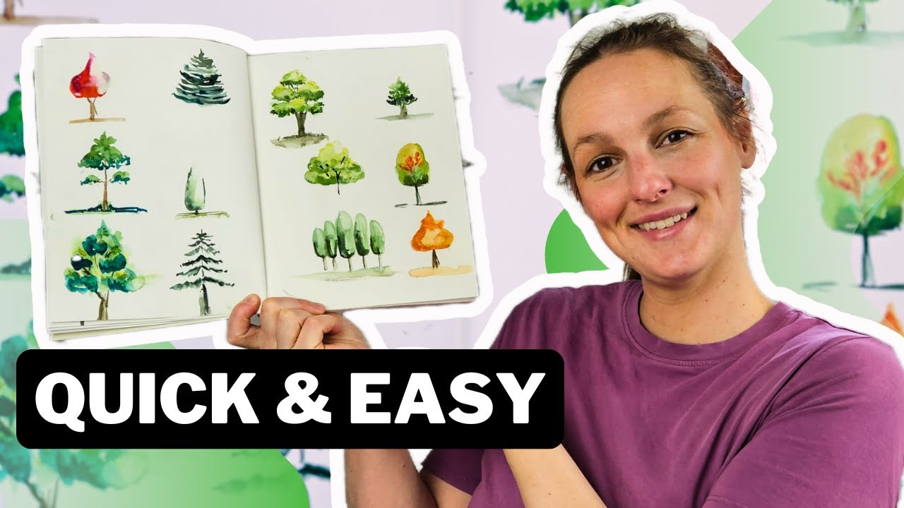 EXPLODE Your Creativity with These FAST and EASY Tree Painting Tips!