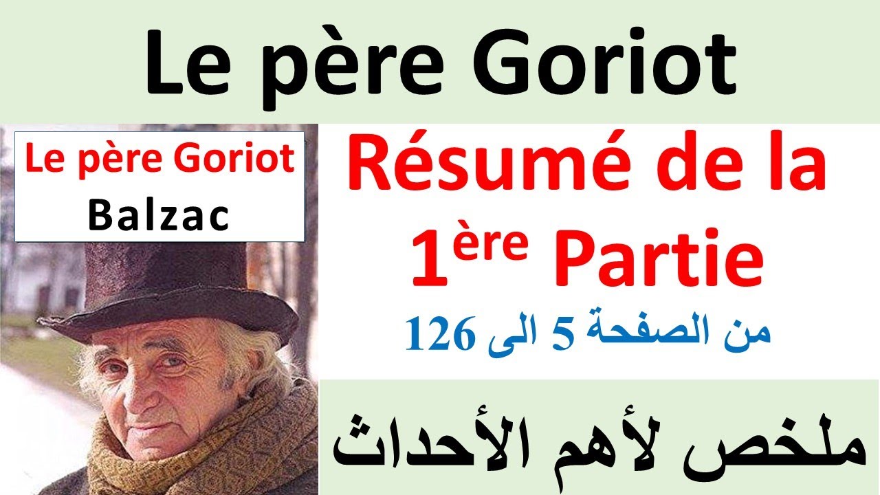 le père Goriot : résumé de la première partie .