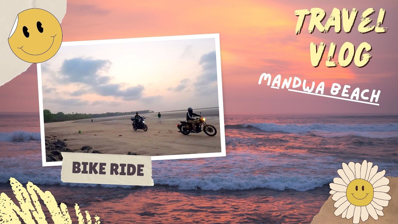Navi Mumbai to Mandwa Beach Bike Ride | Silent Beach near Alibag